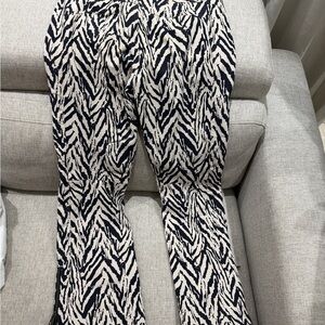 Obermeyer Black and White Pants The Bond ski